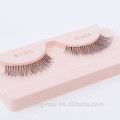 wholesale korean material synthetic silk natural looking false eyelash with private label